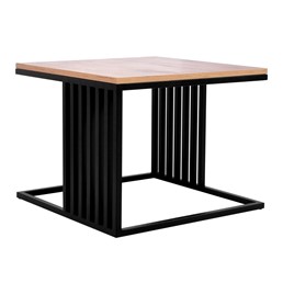 Stolik KAJA HOME KS-31 Czarny/Dąb