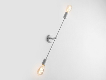 Lampa ścienna TWIGO WALL 2 L – biały