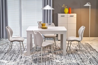 Stół Rozkładany GIZMO (120-160)x75 Kaszmir