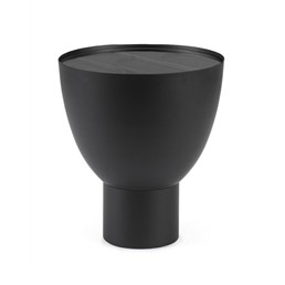 Stolik Kawowy ARCHIE Fi40,5cm Czarny