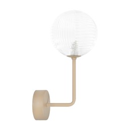 Kinkiet CASOLI K-5712 Transparentny/Beż