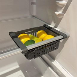 Podwieszany Kosz do Lodówki Bordowy