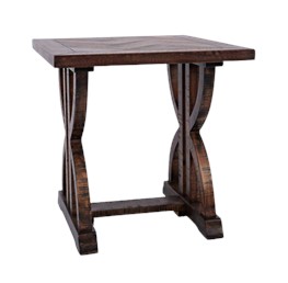 Stolik Avola AV1932-3 61x61x61 Ciemny Brąz