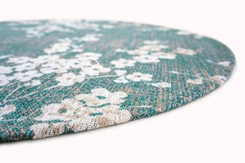 Dywan SAKURA LAKE BLUE ROUND 9850 Fi240cm Niebieski