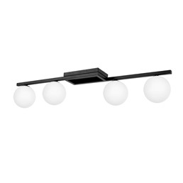 Lampa Sufitowa KORFU K-5460 Czarny/Biały