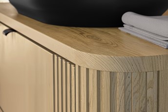 Blat Łazienkowy CREMONA 100cm Dąb Cremona