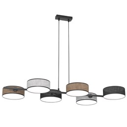 Lampa Wisząca DRUMZ 6 MIX1 Wielokolorowy