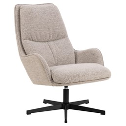 Fotel Obrotowy BOSLEY Beżowy