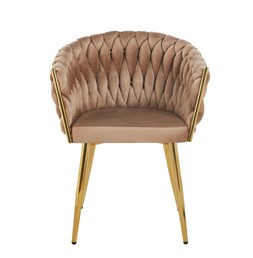 Krzesło Velvet K7-FX (G) Cappuccino