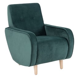 Fotel PANDA Avocado/Naturalny