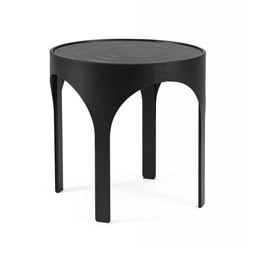 Stolik Kawowy ARCHIE Fi50cm Czarny