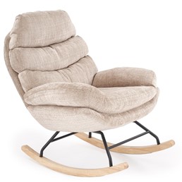 Fotel Bujany GIORGIO Beżowy