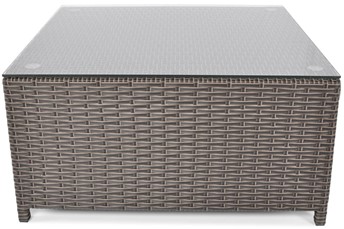 Stolik Ogrodowy MALAGA z Technorattanu Brązowy