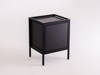 Regał SKAP BLACK 1R1 DOOR Czarny