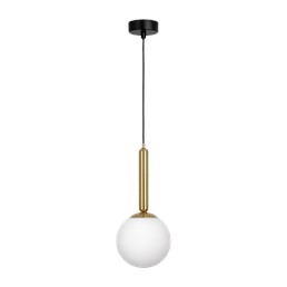 Lampa Wisząca TOKI K-5860 Czarny/Złoty/Biały