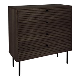 Komoda KYOTO 80cm z Szufladami Brązowy