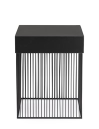 Stolik Kawowy YASLINE 40x40cm Czarny