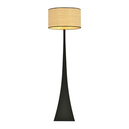 Lampa Podłogowa ESTRELLA LP1 Czarny/Naturalny