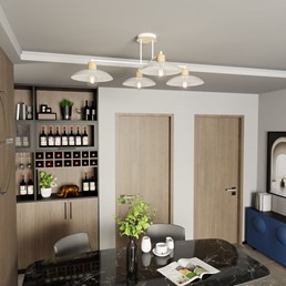 Lampa Sufitowa KOBE 4 Biały