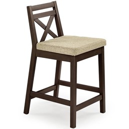 Hoker BORYS LOW Ciemny Orzech/Beżowy