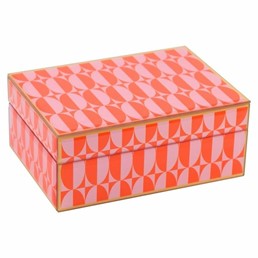 Pojemnik Dekoracyjny ABBA S Różowy