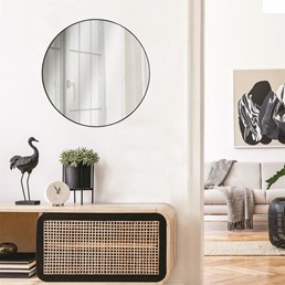 Lustro NAVIRA Czarny 55cm