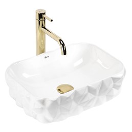 Umywalka Nablatowa ZAMIA Biały