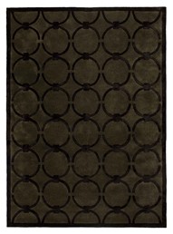 Dywan GLAM Dark Green Black 5038 160x230 cm