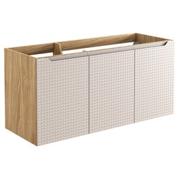 Szafka pod Umywalkę LUXOR Dąb Olejowany/Beż