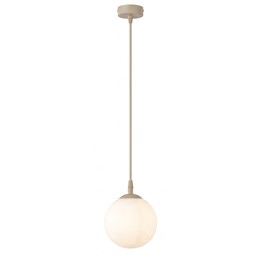 Lampa Wisząca COSMO 1 Beżowy/Opal