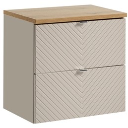 Zestaw Meblowy VIVA 60cm Dąb Coast Evoke/Kaszmirowy Mat