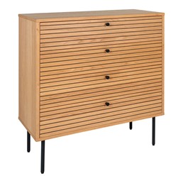 Komoda KYOTO 80cm z Szufladami Dąb Naturalny