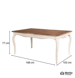 Stół Verona 810 103x168x77 Beżowy