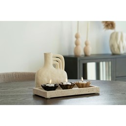 Taca Dekoracyjna HOUSE NORTIC 30,5x15cm Beżowy