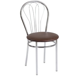 Krzesło VENUS Ciemnobrązowy