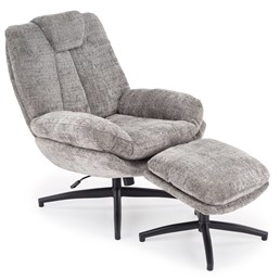 Fotel Wypoczynkowy DECLAN Popielaty