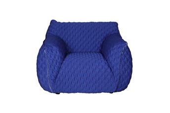 Fotel NUA N25-B Niebieski