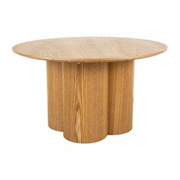 Ława ROSALIA Fi80cm Dąb