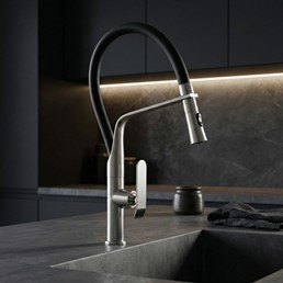 Bateria Kuchenna CASTOR Nikiel Szczotkowany