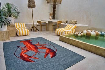Dywan POP Lobster Steam Red 9389 280x390 cm