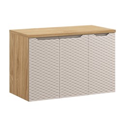 Zestaw Meblowy 90cm Beż/Dąb Olejowany