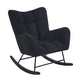 Fotel Bujany TEDDY FR4-FX Czarny