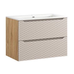 Zestaw Meblowy SKY 80cm Beż/Dąb Olejowany