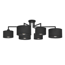 Lampa Wisząca SIMONE BLACK K-4321 Czarny