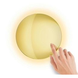 Lampa Ścienna SHADOW SUN fi25 Złoty