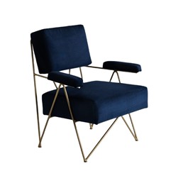 Fotel FILO Aronia/Złoty