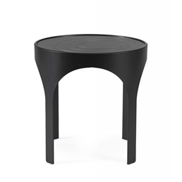 Stolik Kawowy ARCHIE Fi50cm Czarny
