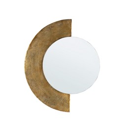 Lustro Ścienne NAMITA 38,5x47,5 cm Złoty