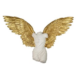 Dekoracja Ścienna GUARDIAN ANGEL 124x71cm Złoty