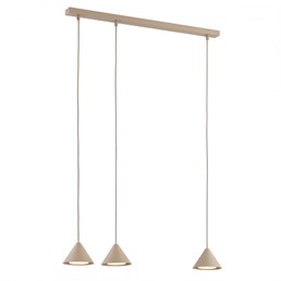 Lampa Wisząca ELIT 3 Beżowy